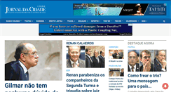 Desktop Screenshot of jornaldacidadeonline.com.br